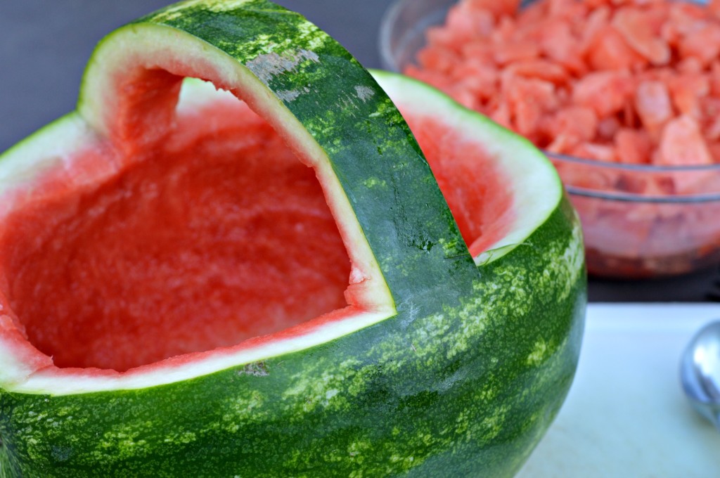 watermelon fruit basket baby shower