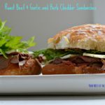 Picnic Fare: Garlic & Herb Roast Beef Sandwiches and No-Mayo Potato Salad