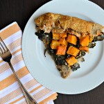 Whole Wheat Savory Galette: Butternut Squash and Kale