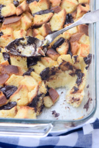 chocolate orange bread pudding