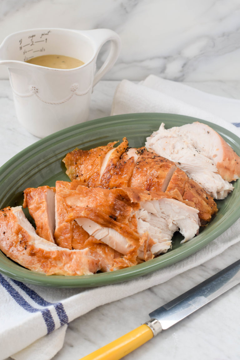 Roasted Turkey Breast with Gravy West of the Loop