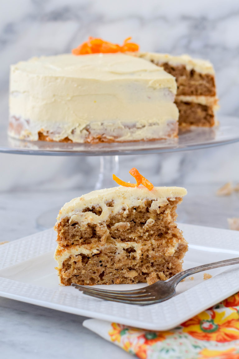 Spiced Parsnip Cake with Maple Ginger Cream Cheese Frosting - West of ...