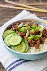 steak rice bowl