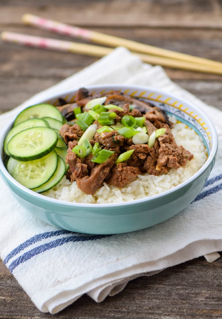 Marinated Flank Steak Rice Bowls - West of the Loop