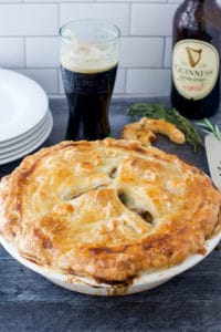 guinness and beef pie