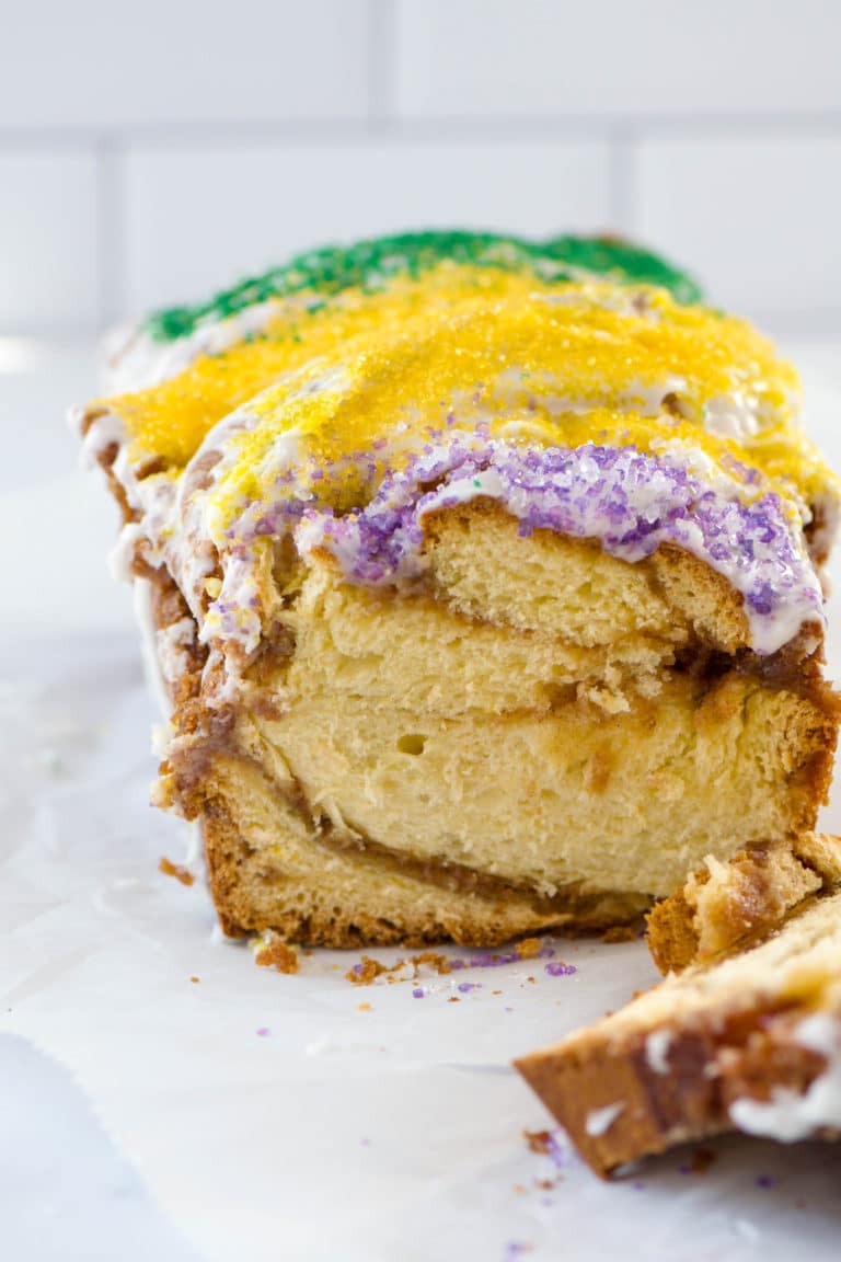 King Cake Babka - West of the Loop